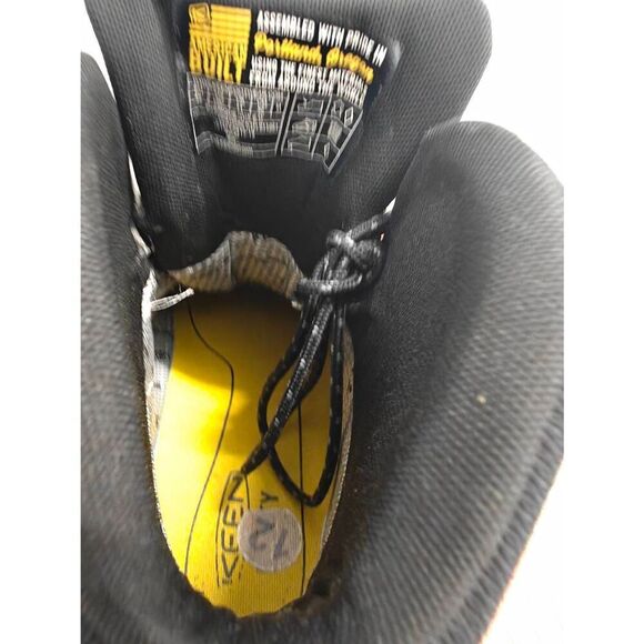 Keen Portland 6" Waterproof Boot Carbon-Fiber Toe Magnet Black Men's Size 12 - Picture 7 of 8